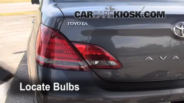 2008 Toyota Avalon Limited 3.5L V6 Éclairage Feu stop (remplacer ampoule)